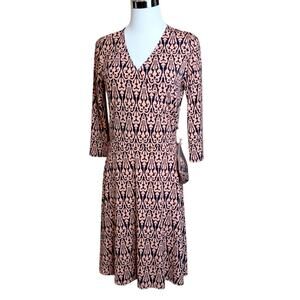 NEW 41‎ HAWTHORN Faux Wrap Dress M Circle Stretchy STITCHFIX Event Career Office